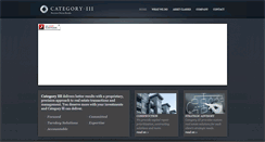 Desktop Screenshot of categoryiii.com